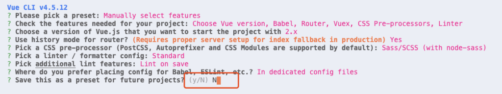 Vue教程之vue-cli4命令行创建项目