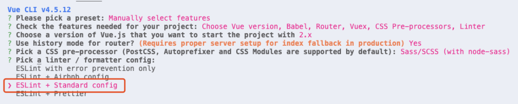 Vue教程之vue-cli4命令行创建项目