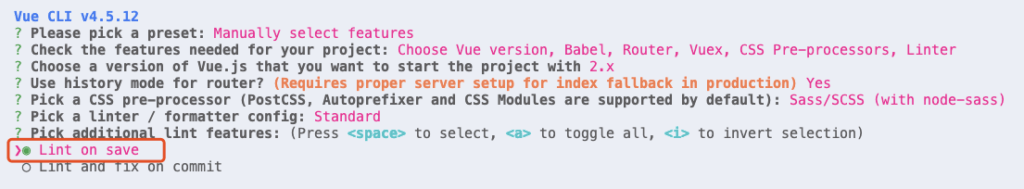 Vue教程之vue-cli4命令行创建项目