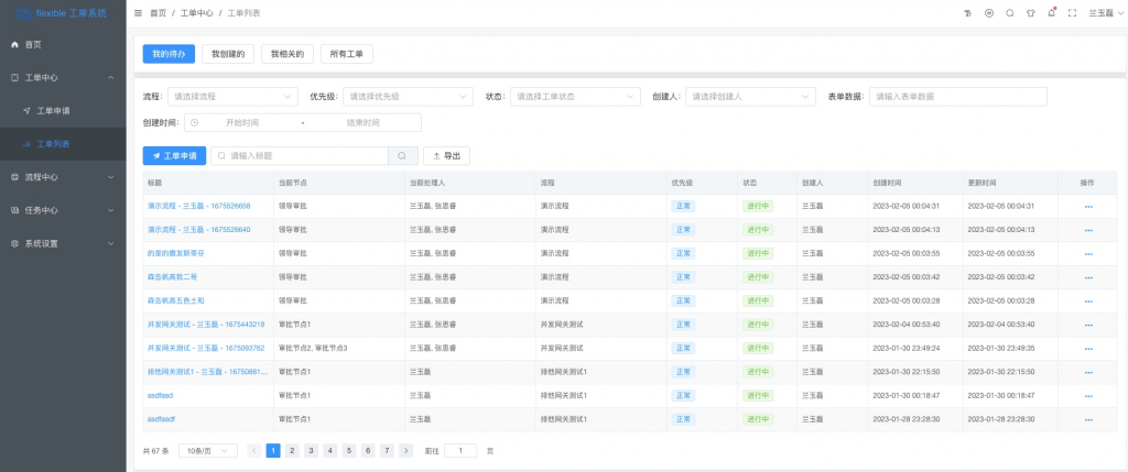 基于 Vue3 + Element Plus + Go + Postgres + Redis 开发的工单系统